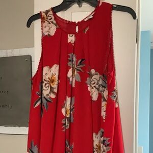Umgee floral dress, size small